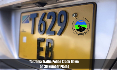 Tanzania Traffic Police Crack Down on 3D Number Plates as Deadline Expires