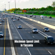 What is The Maximum Speed Limit in Tanzania